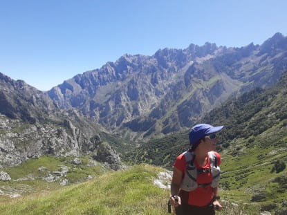trail running por las sendas del cainejo en picos de europa